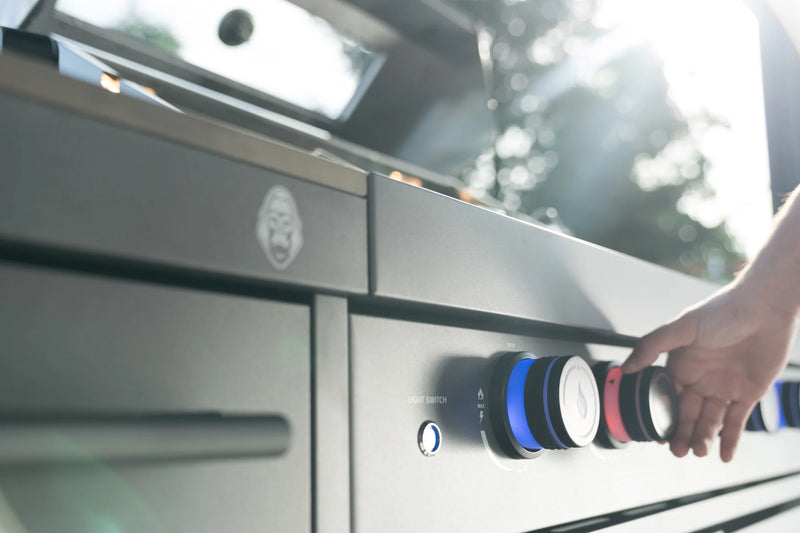 Goriller Outdoor Kitchen Empire | 8-Burner Gas Grill, Fridge, Sink & WorkStation | 3m