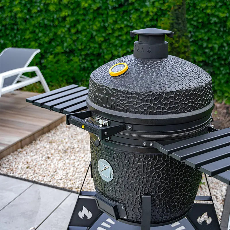 Ember Pro GRLLR Ember PRO 23 Inch Pro Kamado Charcoal Black — Primecookout Ltd