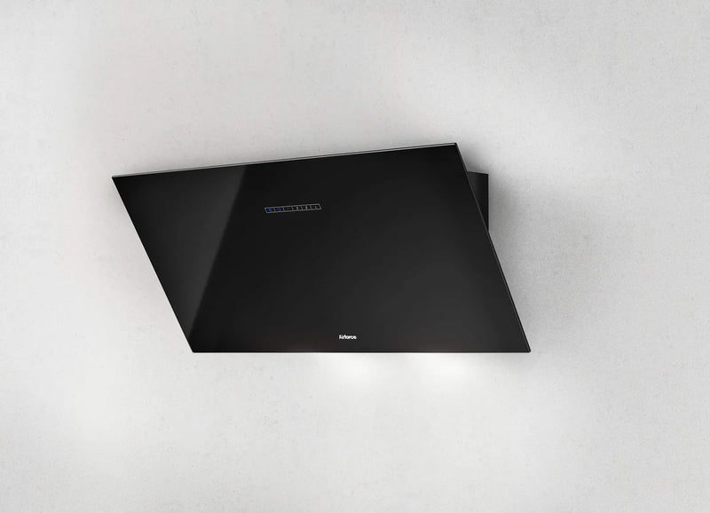 Airforce F203 80cm Angled Wall Mounted Cooker Hood with Touch Control-Black