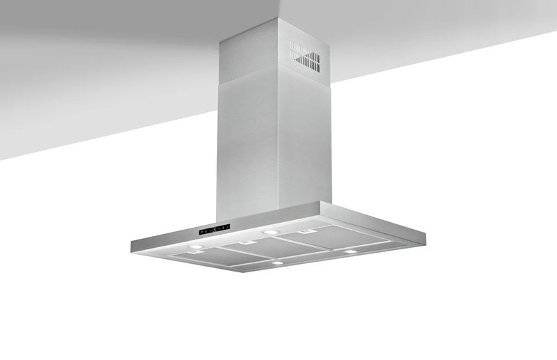 Airforce F97 60cm Island Cooker Hood with Touch Control in Stainless Steel Finish