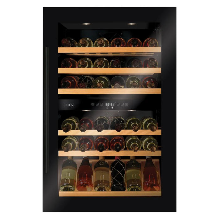 CDA FWV902BL Integrated wine cooler