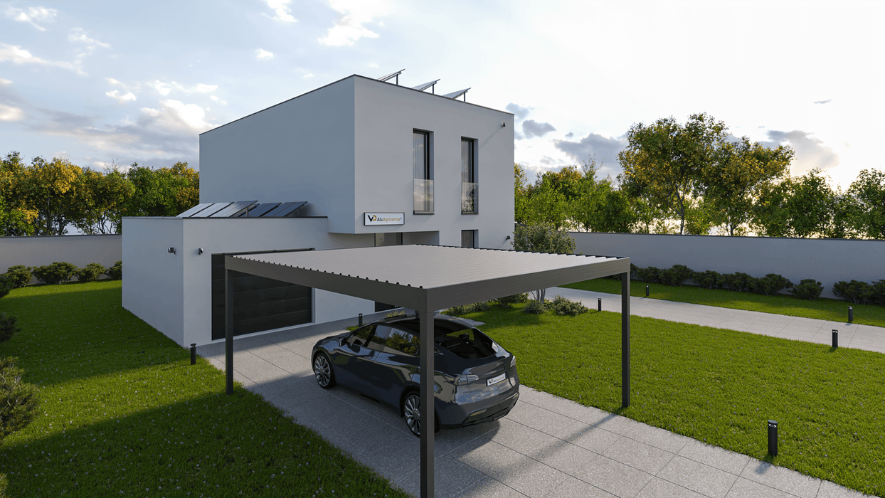 Carport Flat Roof  Width – 6 meters | Depth – 4 meters