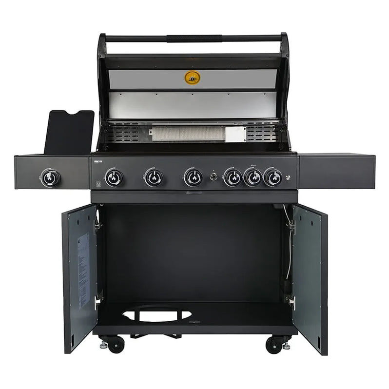 GRLLR Outdoor Kitchen L Shap Sink 5 Burner Fridge and kamado Double Drawer| Full length 4M x 1.7