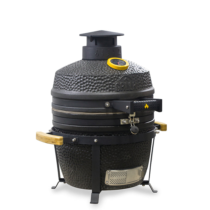 GRLLR Ember Classic 16 Inch Kamado Charcoal Black