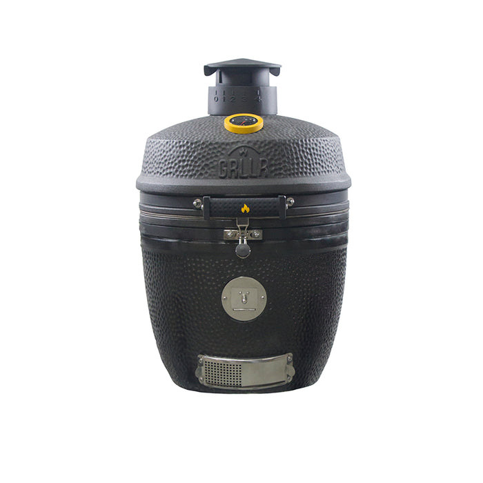 GRLLR Ember Classic 18 Inch Kamado Charcoal Black