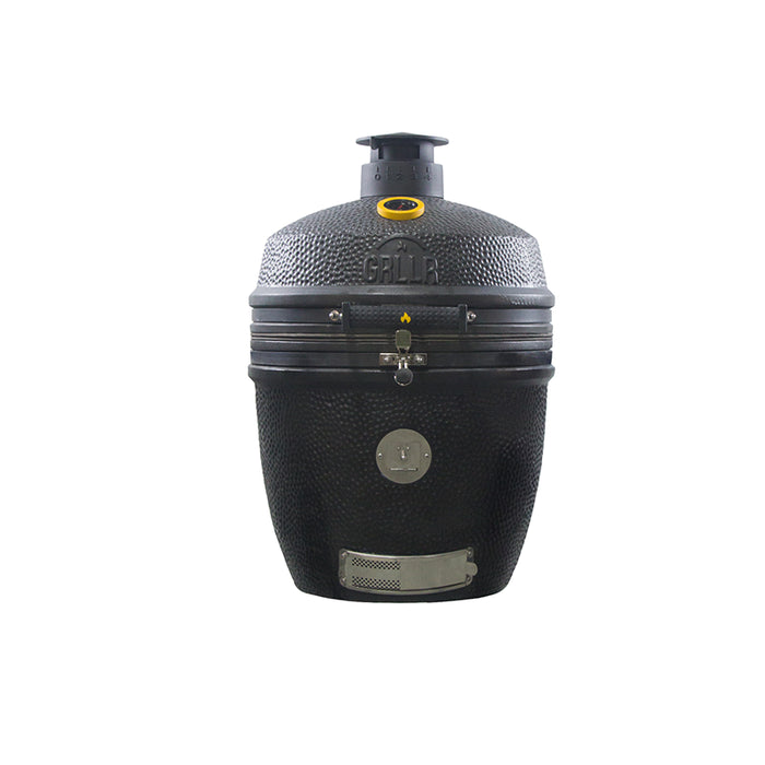 GRLLR Ember Classic 22 Inch Kamado Charcoal Black