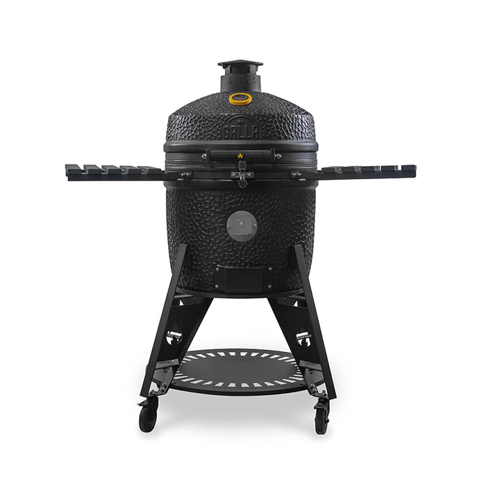 GRLLR Ember PRO 23 Inch Pro Kamado Charcoal Black