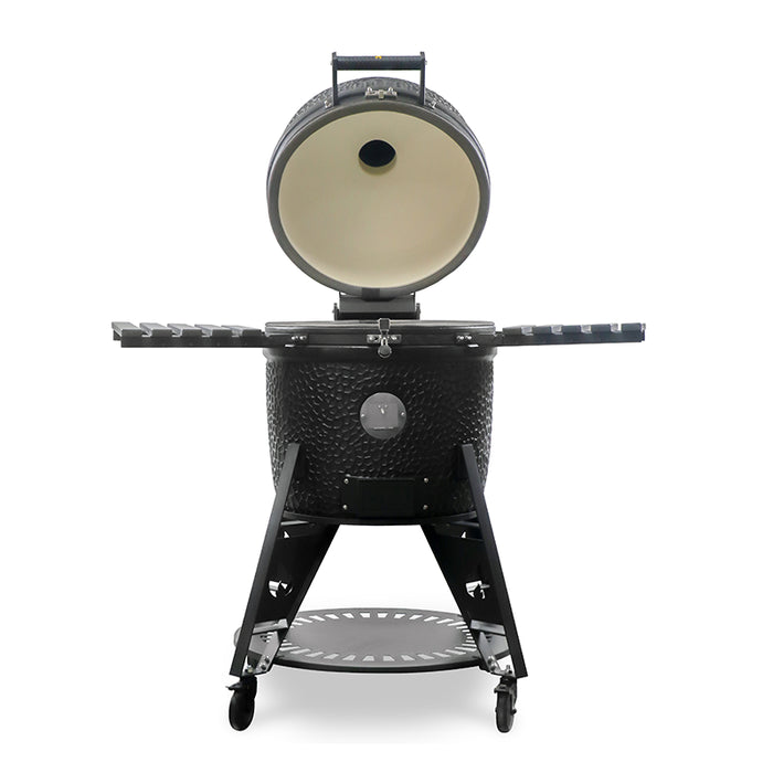 GRLLR Ember PRO 23 Inch Pro Kamado Charcoal Black