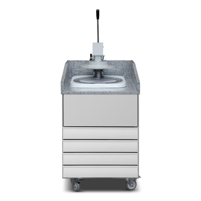 Pizza Press with Cabinet