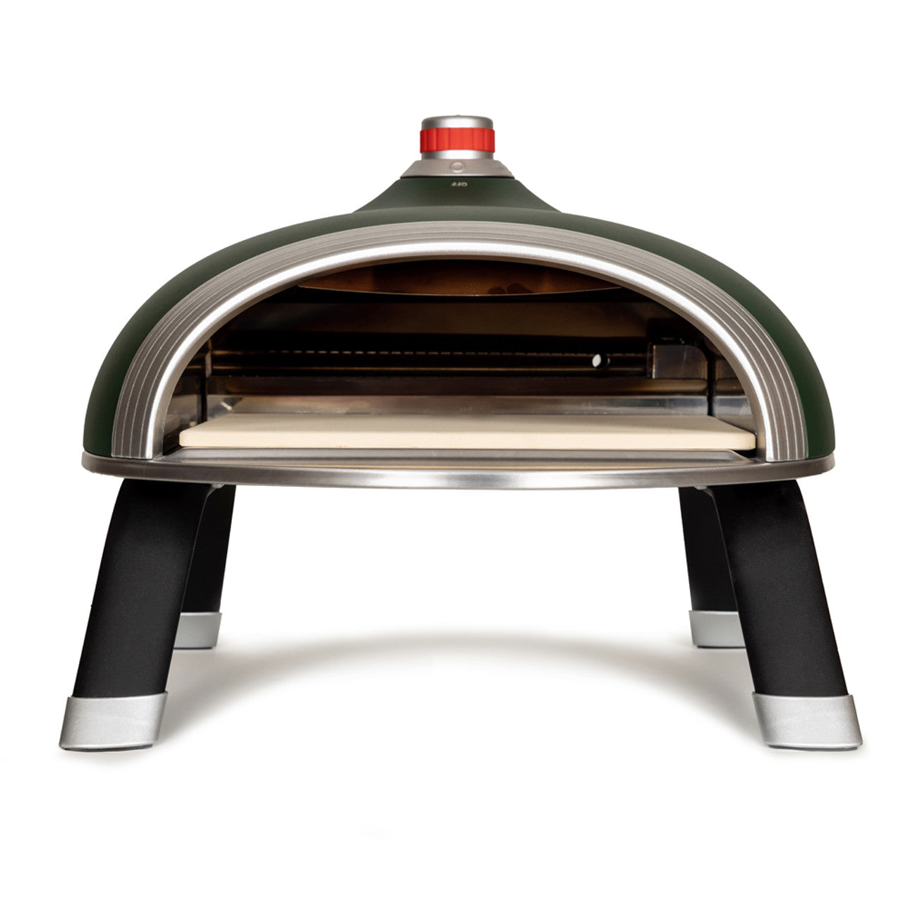 DeliVita Diavolo Gas Fired Pizza Oven in Green