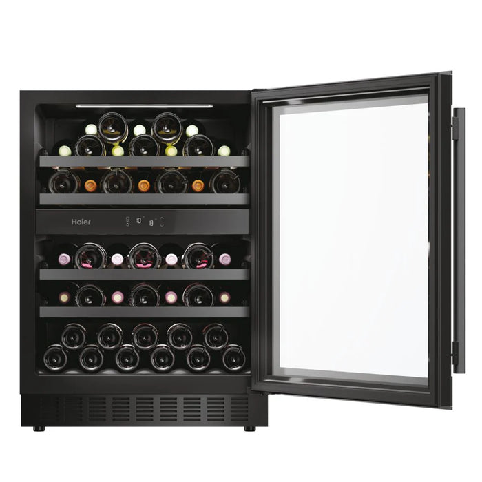 Haier HAKWBD60UK 60cm Built-In Wine Cooler 44 Bottle Capacity