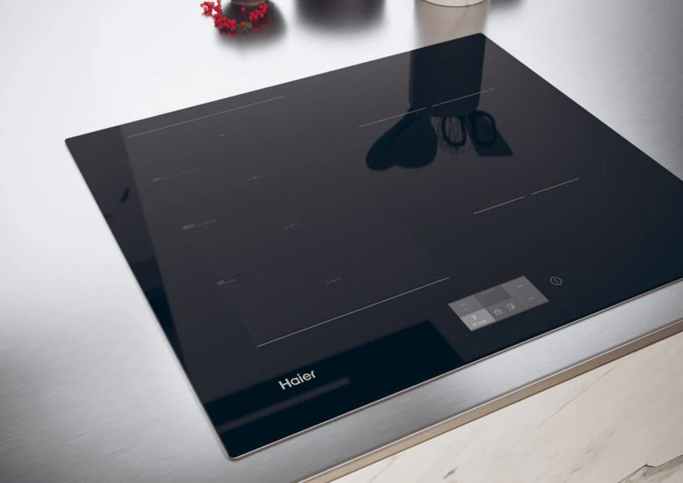 Haier HAMTSJ66TFTCF 60cm Half Flex Induction hob,WIFI I-Touch Coloured Control Interface