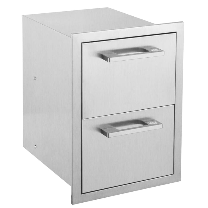 Solid Double Access Drawer