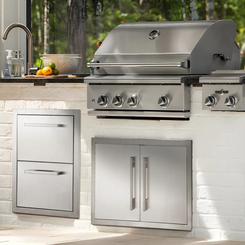 Solid Double Access Drawer