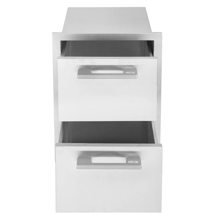 Solid Double Access Drawer