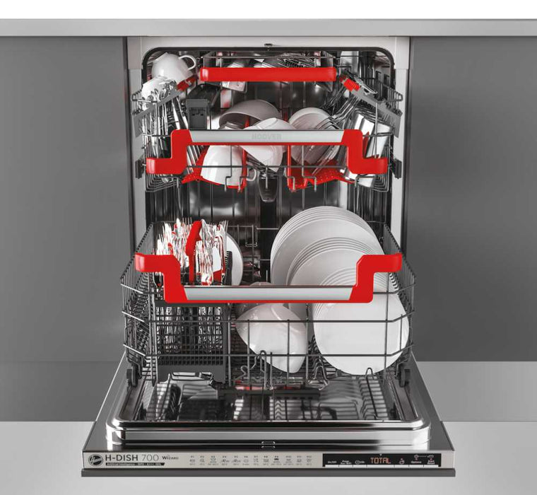 Panel Ready Hoover 60cm Fully Integrated 16 place setting Dishwasher