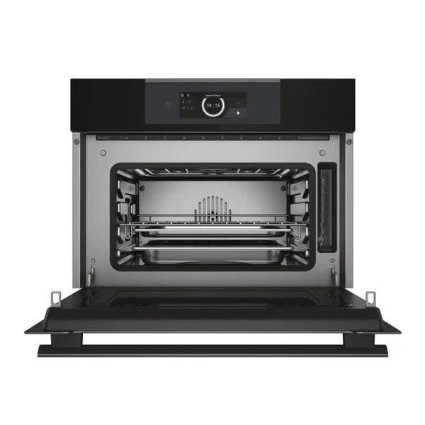 Haier HWO45NM6OXB1 I-Touch Compact Steam Wi-Fi Oven 60cm