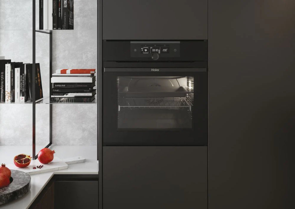 Haier HWO60SM2F3BH I-Turn Series 2 WIFI 60cm Oven - Black