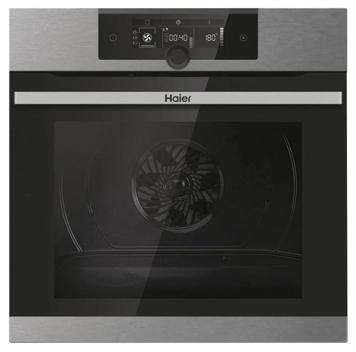 Haier HWO60SM2F9XH Series 2 I-Turn Built-In WIFI Oven with Pyrolytic & Steam Cleaning