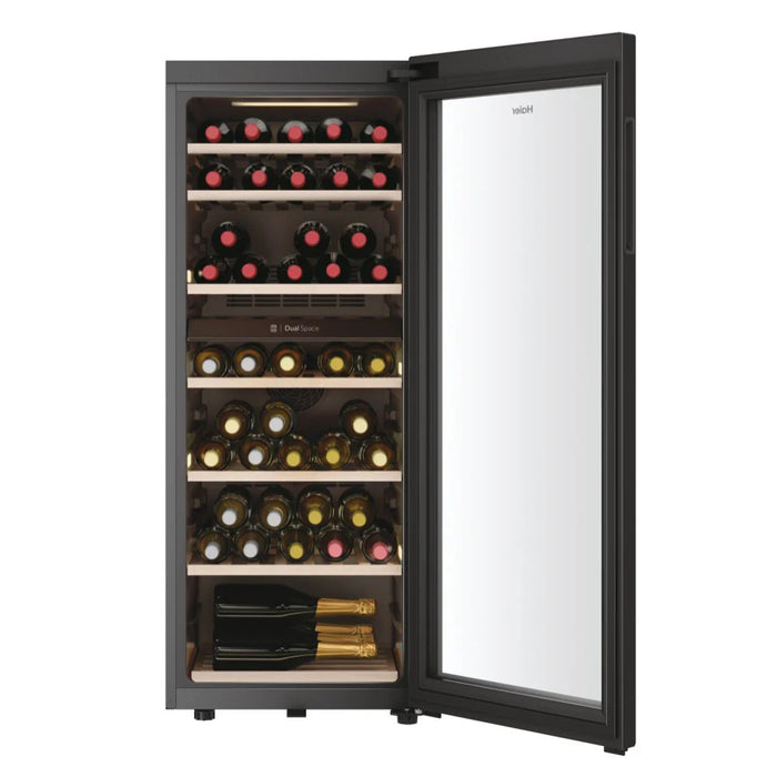 Haier HWS77GDAU1 50cm Freestanding 77 Bottle Wine Fridge