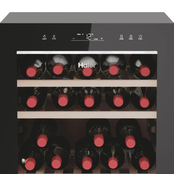 Haier HWS77GDAU1 50cm Freestanding 77 Bottle Wine Fridge