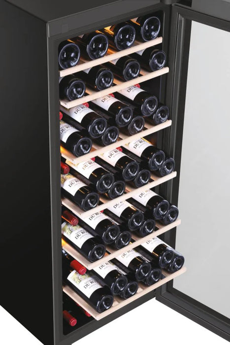 Haier HWS84GNF 50cm Freestanding 84 Bottle Wine Fridge with LED Light