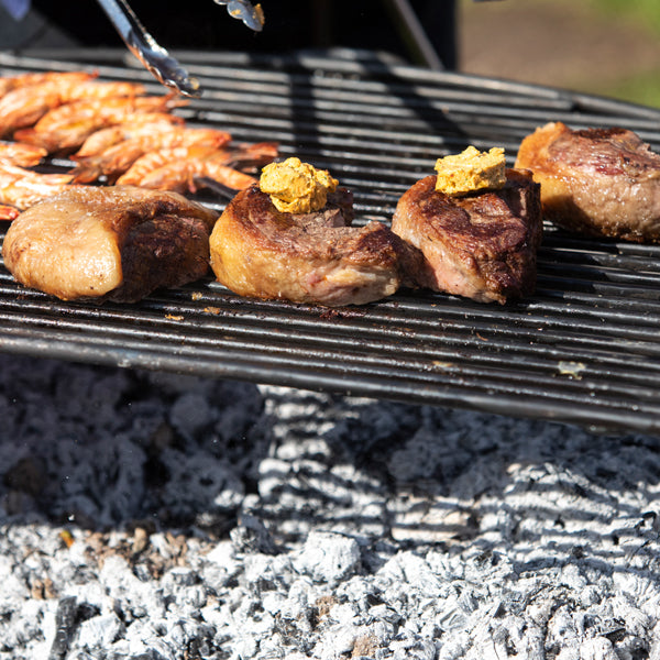 Half Moon BBQ Rack All Bar