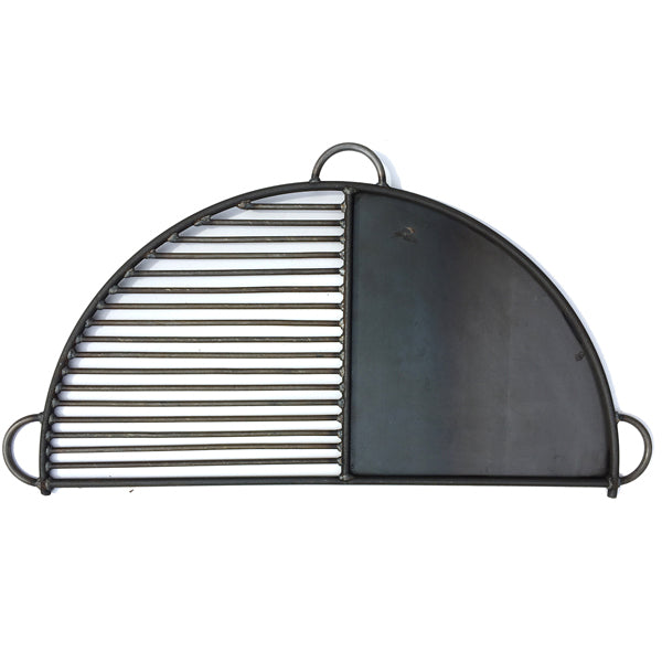 Half Moon BBQ Rack Plate and Bar