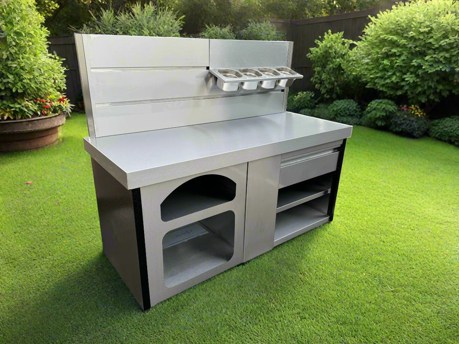 Vision Outdoor Open Shelve Station