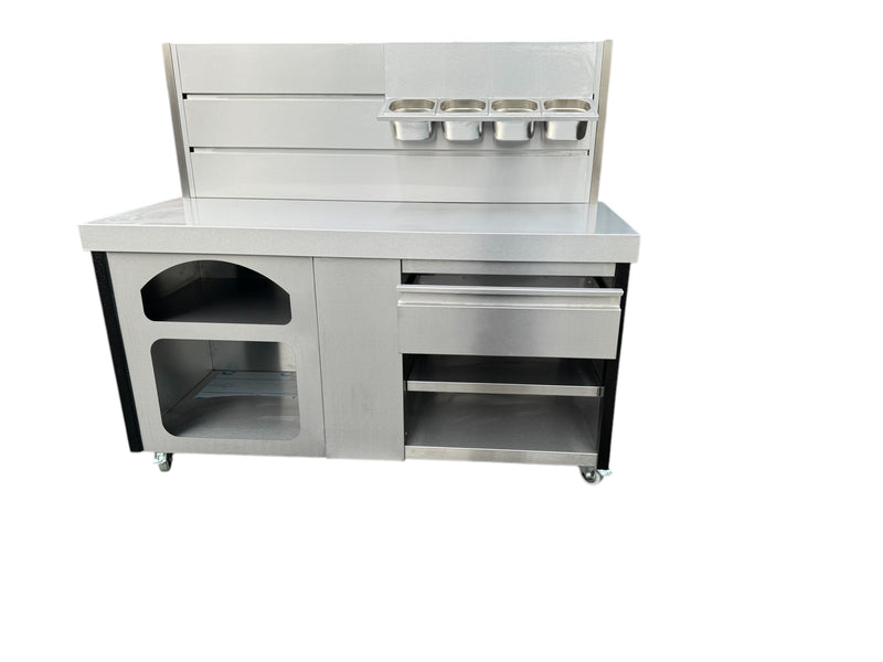 Vision Outdoor Open Shelve Station