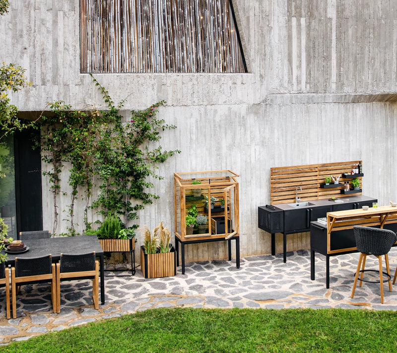 Drop Greenhouse teak