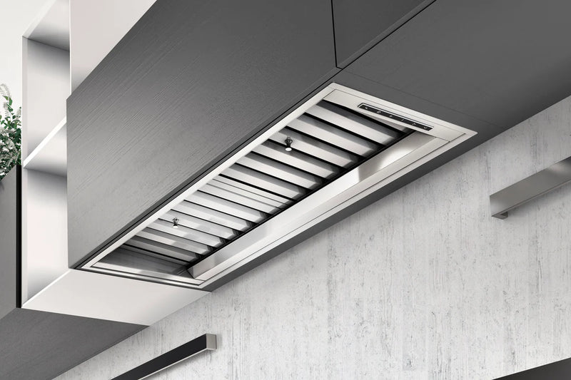 Airforce INCASSO PRO No Drop 85cm Stainless Steel Touch Control Built-in Canopy Cooker Hood with Baffle Grease Filter