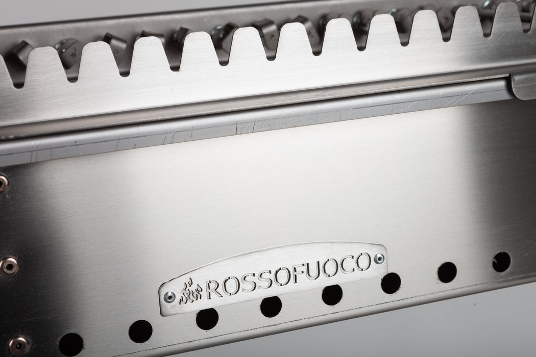 Rossofuoco Stainless steel barbecue for skewers or “Arrosticini” - Charcoal fired