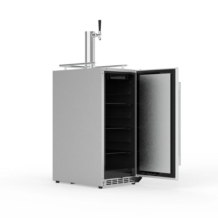 Kegerator outdoor beverage fridge