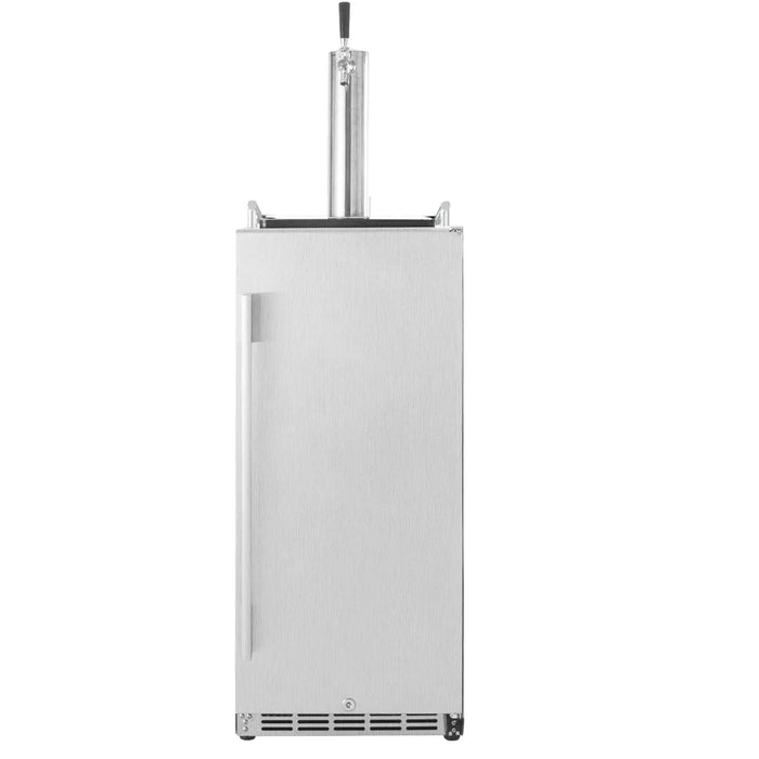 Kegerator outdoor beverage fridge