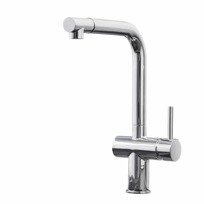 Tap Ingleton Chrome Pull Out Kitchen Sink Mixer