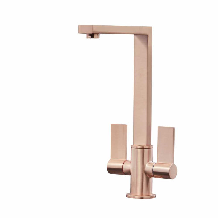 Tap Ayton Mono Block Mixer Kitchen-Copper