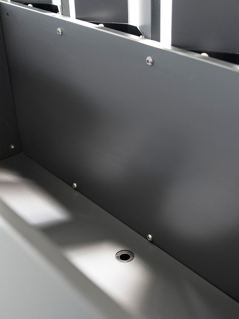 Ticino Planter box with or without privacy screen