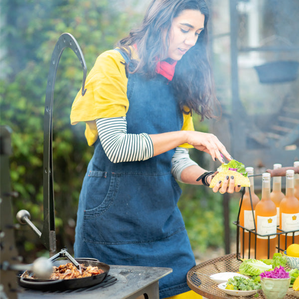 Large Outdoor Wood Burner BBQ