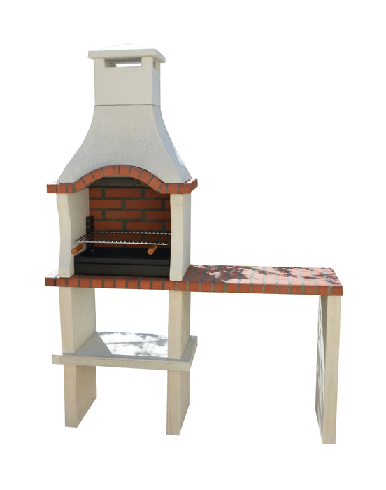 Somerset Charcoal Barbecue with Side Table