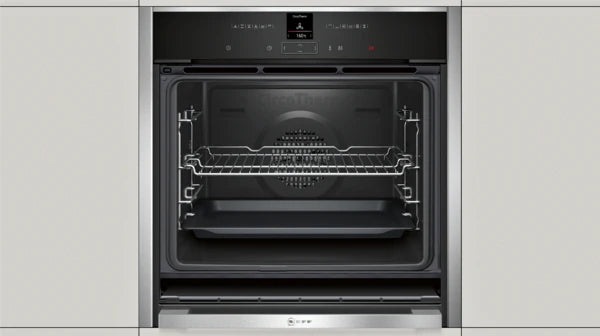 NEFF N70 BUILT-IN OVEN HIDE & SLIDE 60CM STAINLESS STEEL B57CR22N0B