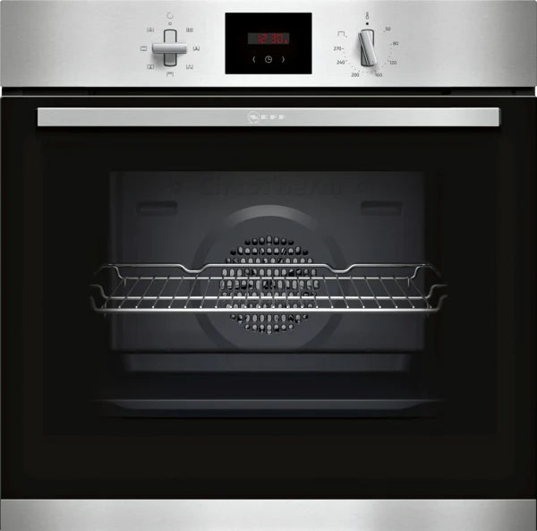 NEFF N30 Built-In Oven - 60cm Stainless Steel-B1GCC0AN0B