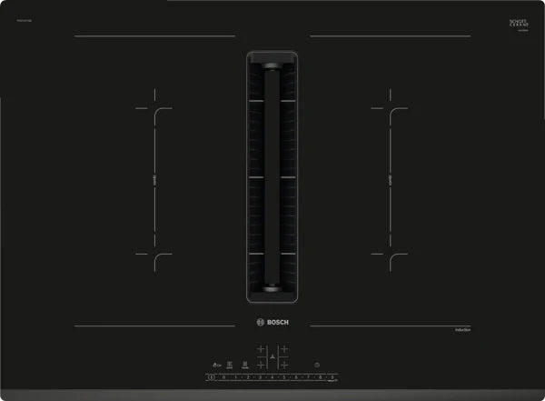 Bosch Series 6 Induction Hob With Integrated Extraction 70cm Surface Mount Without Frame PVQ731F15E