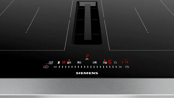 Siemens iQ500 Induction Hob With Integrated Extraction 70cm Surface Mount Without Frame ED711FQ15E