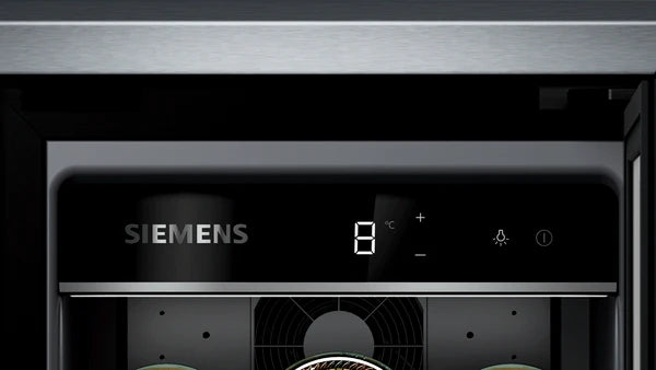 Siemens iQ500 Wine Cooler With Glass Door 82 x 30cm KU20WVHF0G