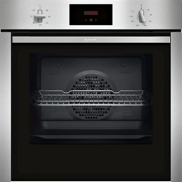 NEFF N30 Built-In Oven Slide&Hide 60CM Stainless Steel-B3CCC0AN0B