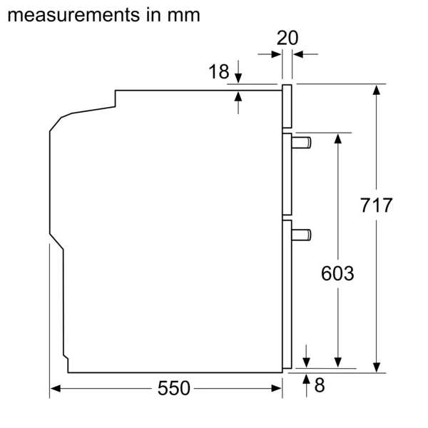 NEFF N30 Built-Under Double Oven J1GCC0AN0B