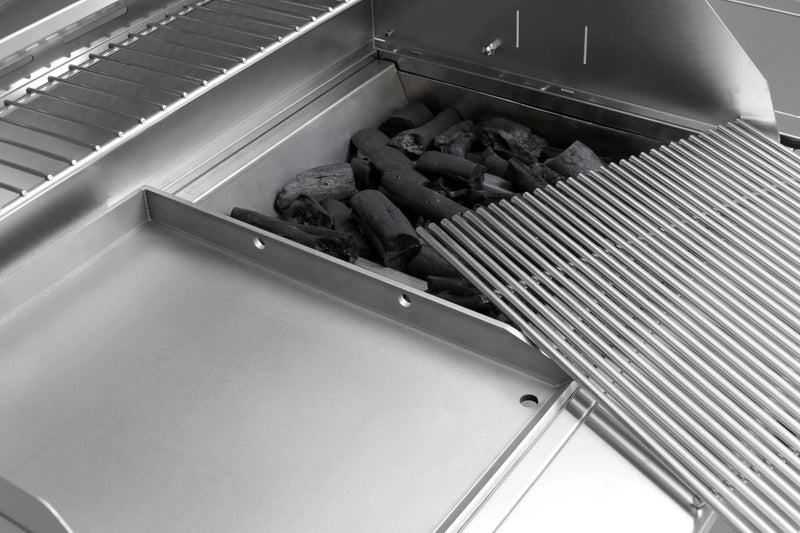 Barbecue Grill - Master 750 Grill 4 Burner Hybrid with Teppanyaki Plate & Trolley