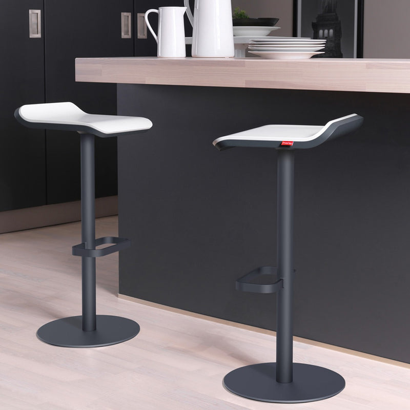 Bar Stool ED Height Static anthracite/ white