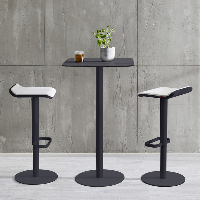 Bar Stool ED Height Static anthracite/ white
